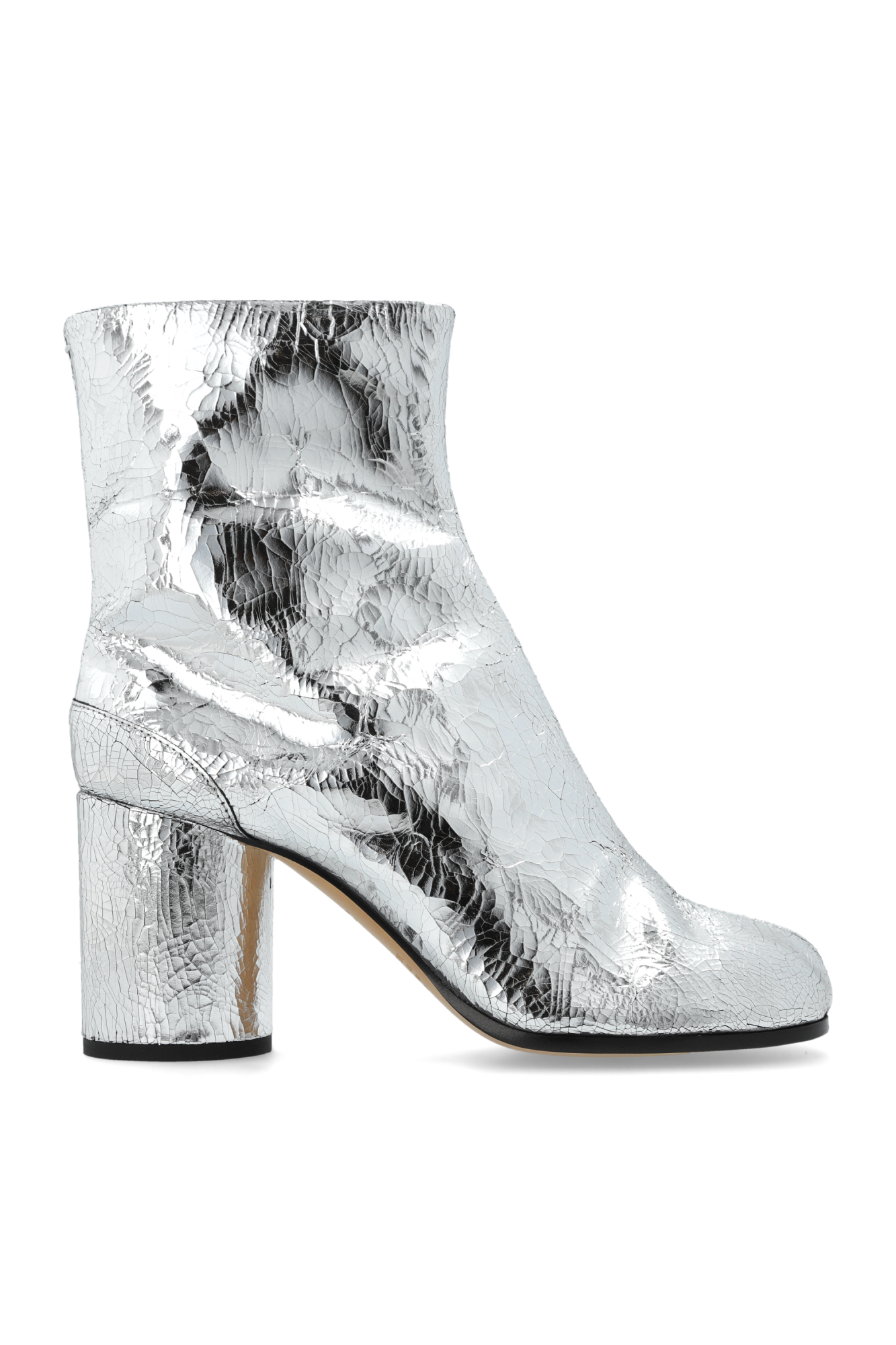 Silver Heeled ankle boots Tabi Maison Margiela Vitkac Australia